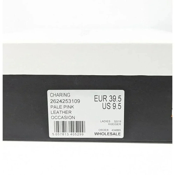 Kurt Geiger London Women's Charing Wedge Sandals Pale Pink Size 39.5 (MSRP $185) - Picture 10 of 10